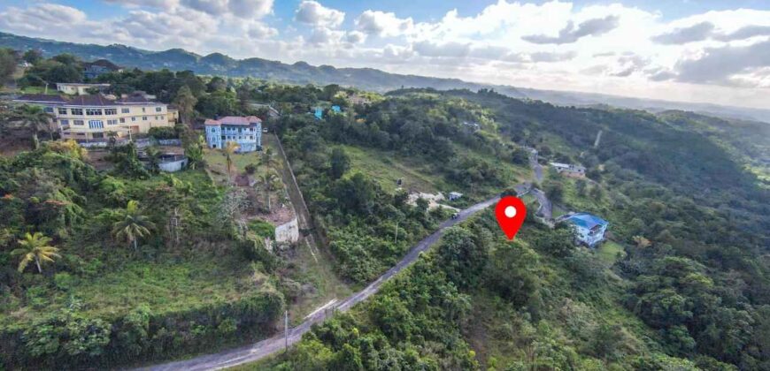 Ocean View Land for sale at Mineral Heights, Browns Town, St. Ann, Jamaica